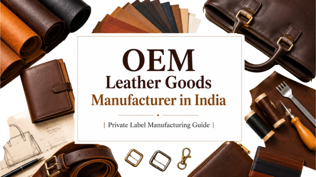 How to Choose an OEM Leather Goods Manufacturer for Your Brand