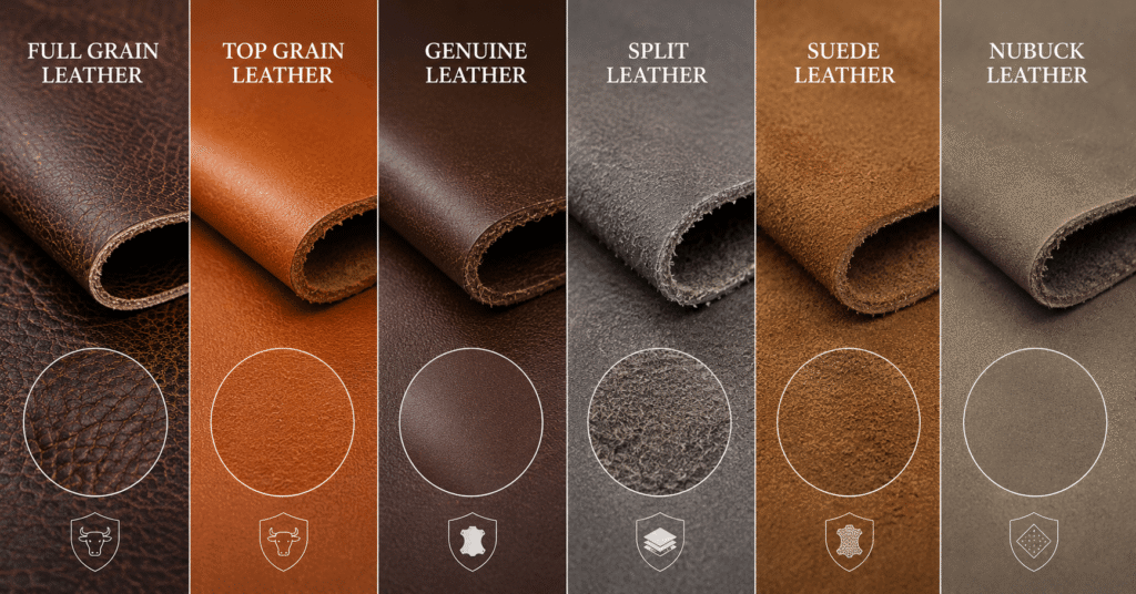 Different Types of Leathers