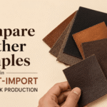 Featured image of a blog that talks about how How to Compare Leather Samples Before Approving Production