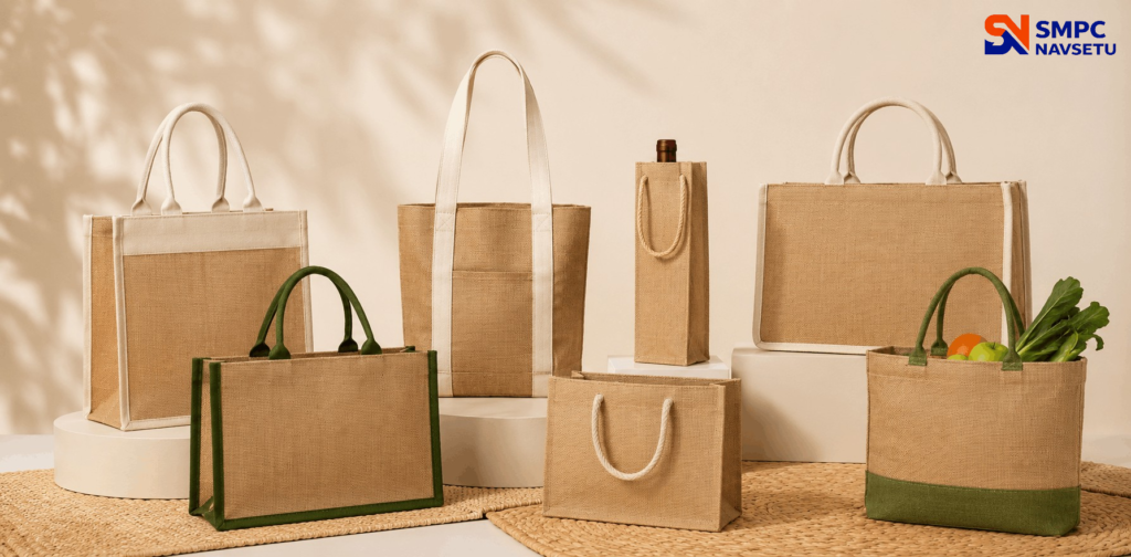 Eco-friendly jute bag collection