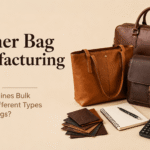 Featured image for a blog that talks about leather bag manufacturing costs