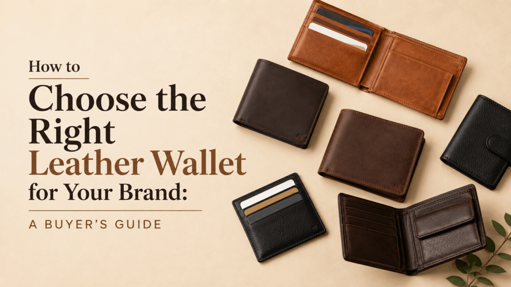 Leather Wallet Buyer’s Guide: How to Choose the Right Wallet for Your Brand